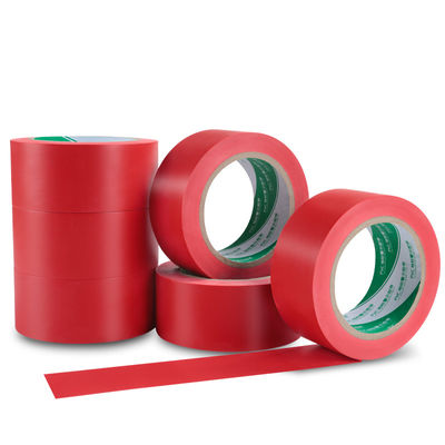 شريط تعريف PVC المكشوف للمستودع 25 ملم إشارة تحذير خطر الأرض
