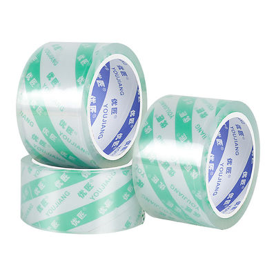 عبوة الكرتونية شريط التلصق الذاتي BOPP شفاف 48mm