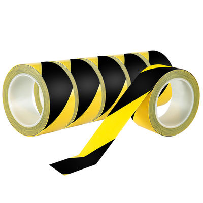معتمد REACH/ROHS/ISO9001/ألوان مزدوجة/شريط تحذير PVC لمنطقة التحذير والمخاطر