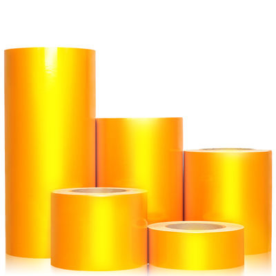 الشريط البوليستر PVC السهم الأحمر الأبيض الأصفر الضوء العلامة الشريط العاكس للسيارة