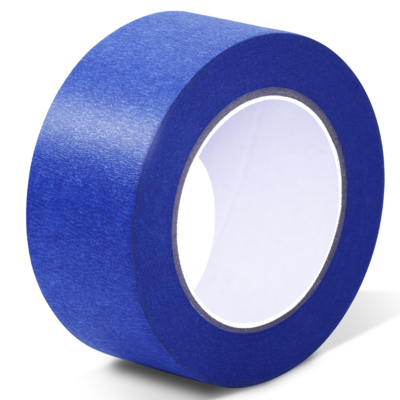 14 يومًا مقاومة للأشعة فوق البنفسجية شريط لاصق أزرق من ورق الكريب للرسامين للحصول على خطوط حادة